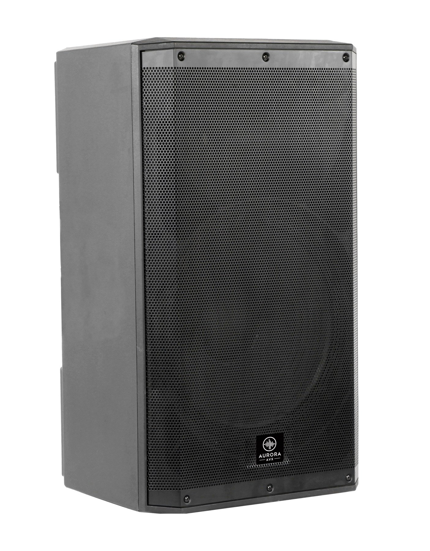 Side view of the Aurora Elite X10 active loudspeaker.