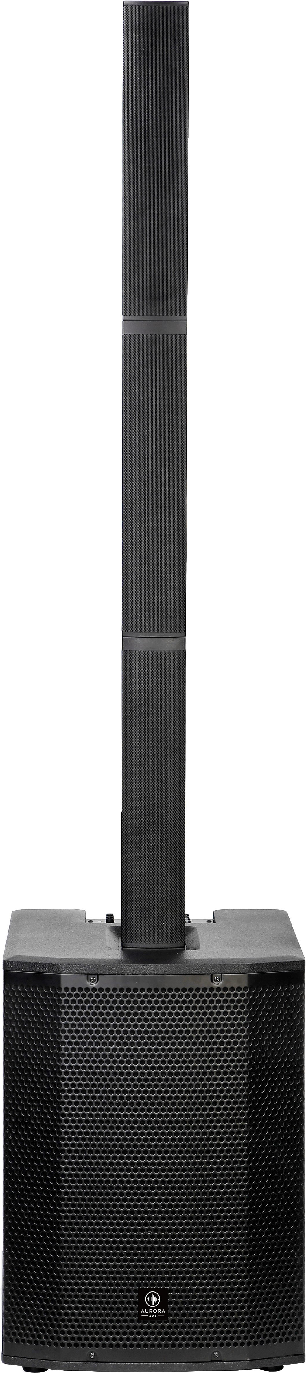 Aurora Stage 1508 complete vertical array system.