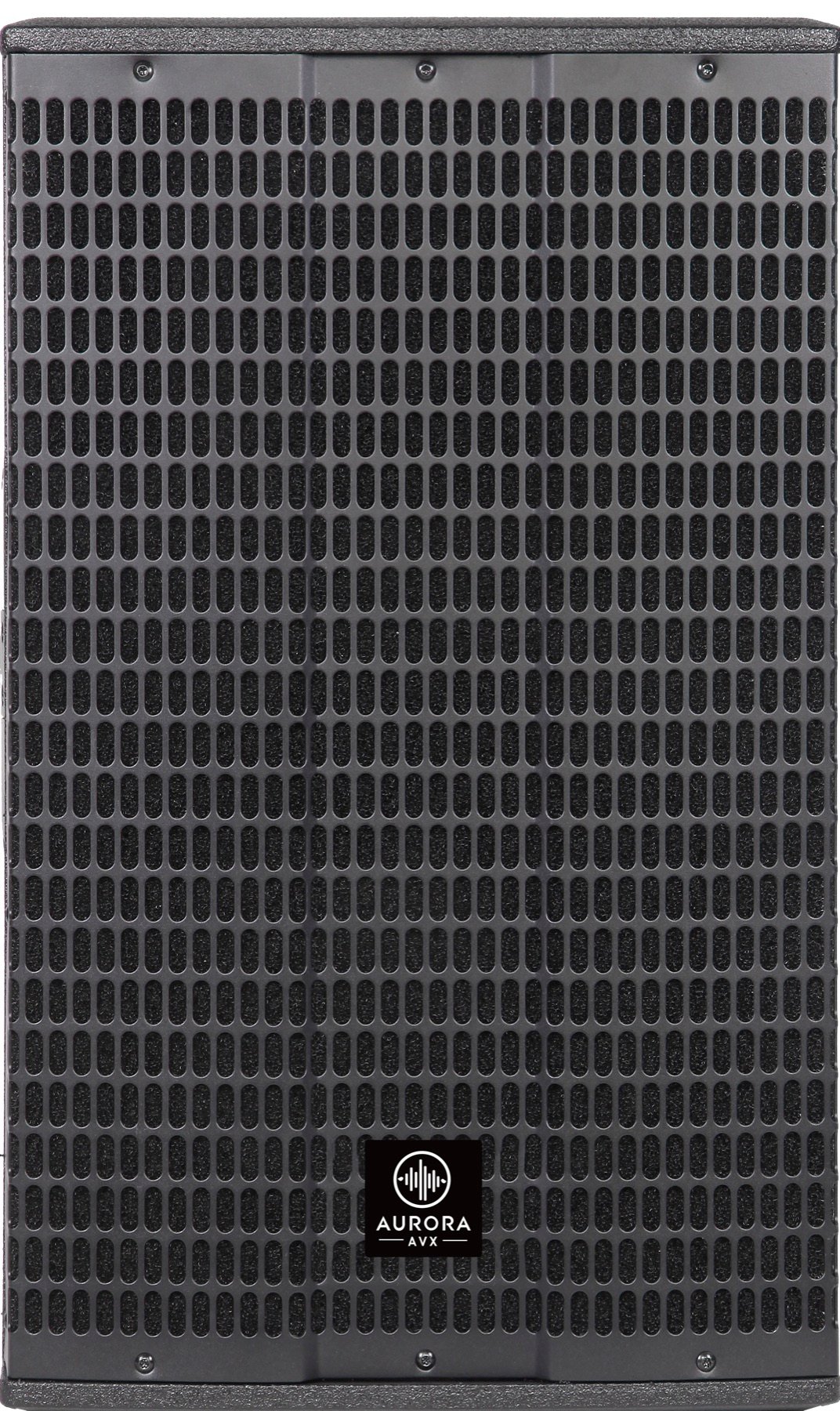 Front view of the Aurora X12 Pro active loudspeaker.