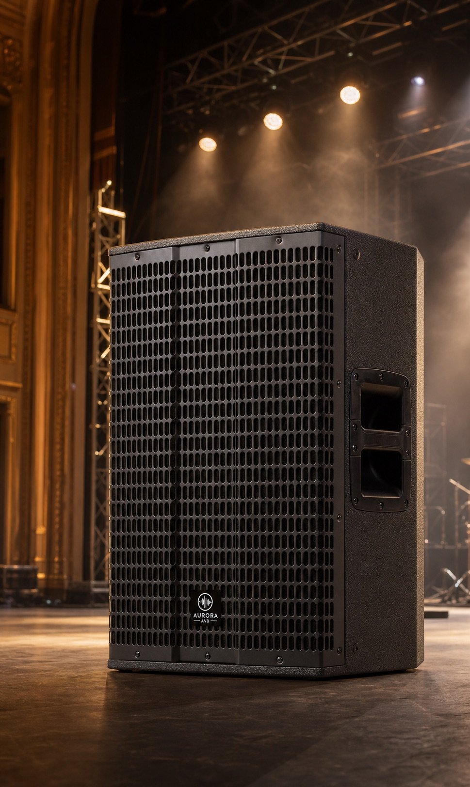 Aurora X12 Pro professional active speaker in a live setting.