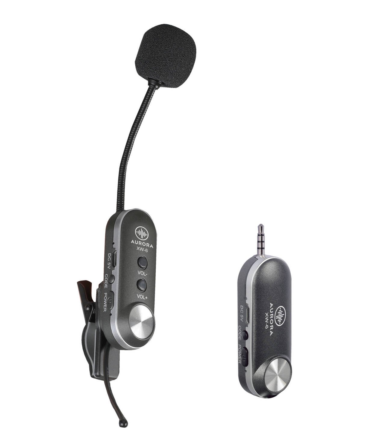 Aurora XW-6 saxophone wireless system.